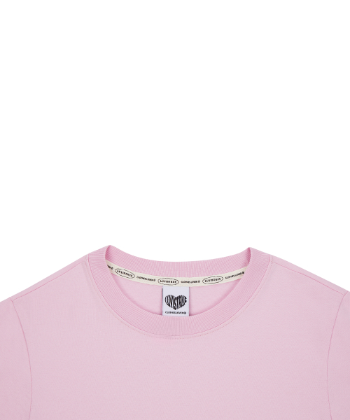 EL LUVISTRUE LOGO TEE(PINK)