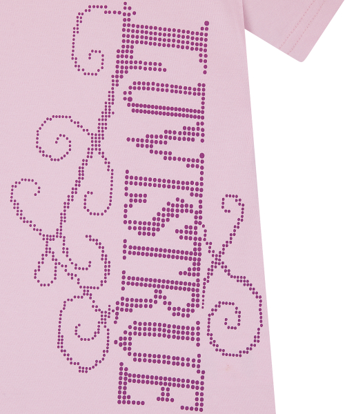 EL LUVISTRUE LOGO TEE(PINK)