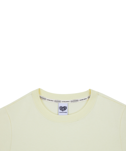 EL LUVISTRUE LOGO TEE(YELLOW)