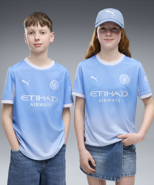 MCFC Home Jersey Replica Jr