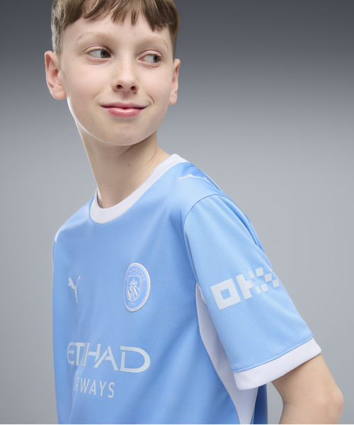 MCFC Home Jersey Replica Jr