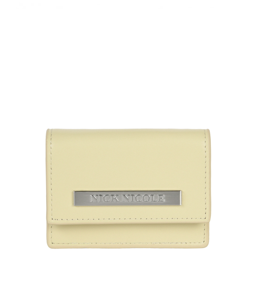 METAL ACCORDION WALLET_BUTTER