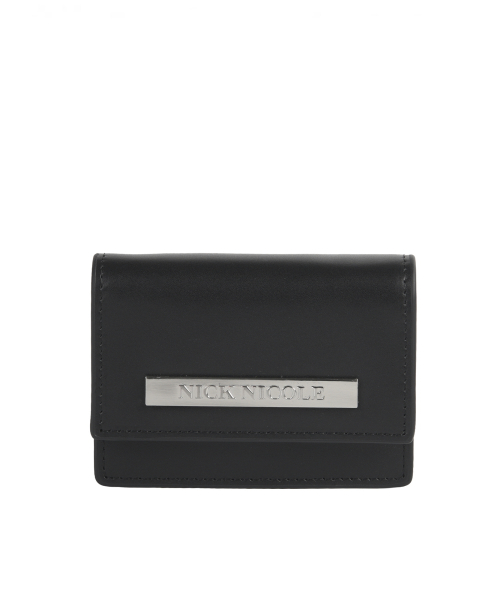 METAL ACCORDION WALLET_BLACK