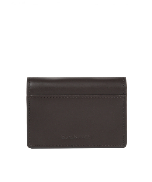 CRYSTAL ACCORDION WALLET_BROWN