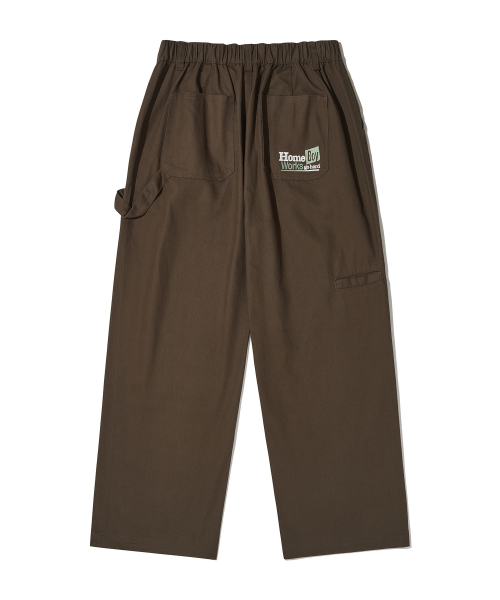 Homeboy Balloon Work Pants_Brown