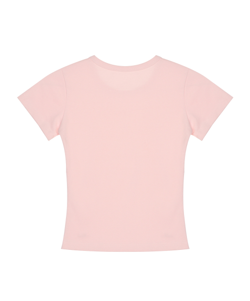 ESSENTIAL SLIM HALF TOP_PINK