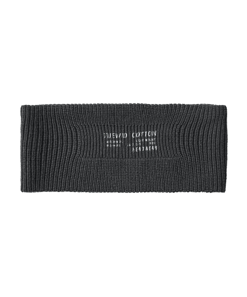 High-Twist Washed Cotton Knit Headband