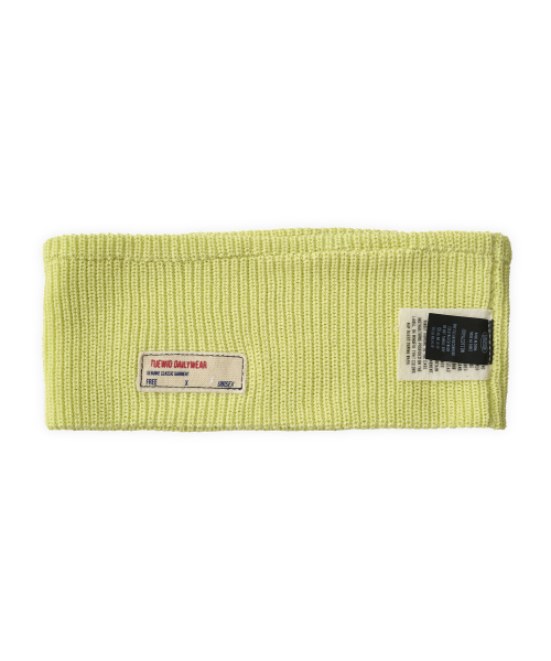 High-Twist Washed Cotton Knit Headband
