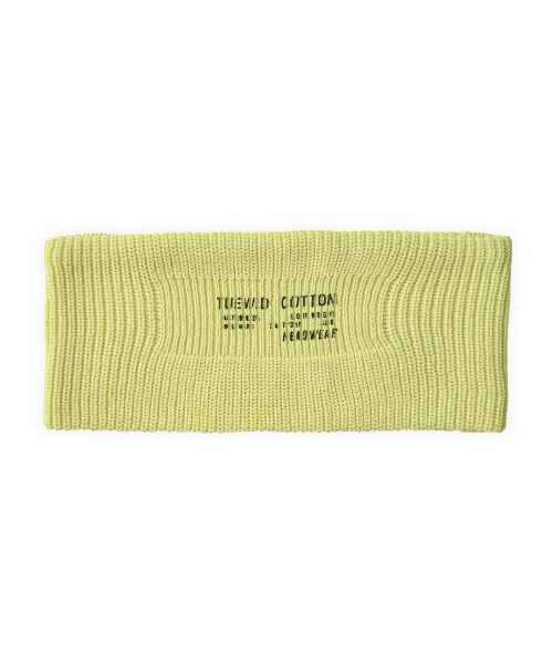 High-Twist Washed Cotton Knit Headband