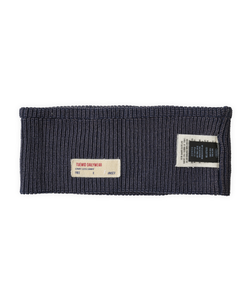 High-Twist Washed Cotton Knit Headband