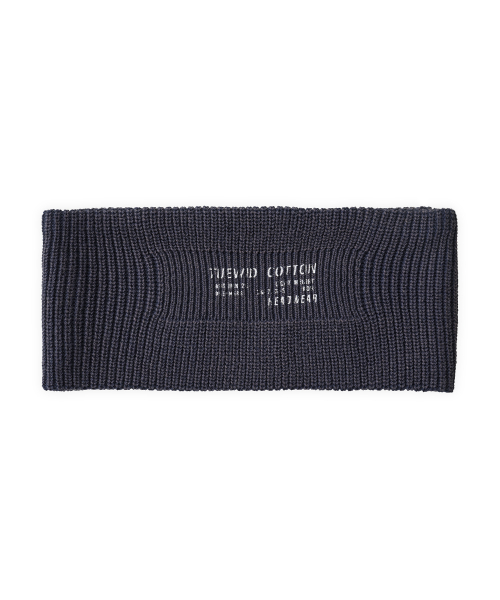 High-Twist Washed Cotton Knit Headband