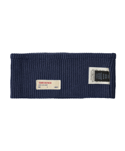 High-Twist Washed Cotton Knit Headband