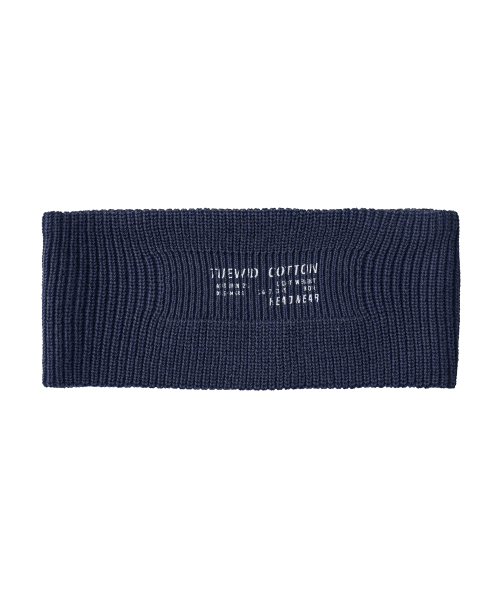 High-Twist Washed Cotton Knit Headband