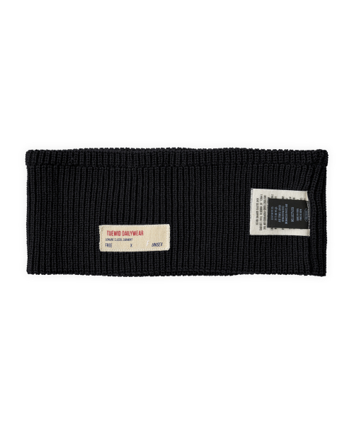 High-Twist Washed Cotton Knit Headband