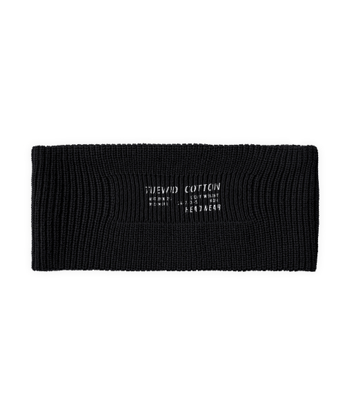 High-Twist Washed Cotton Knit Headband