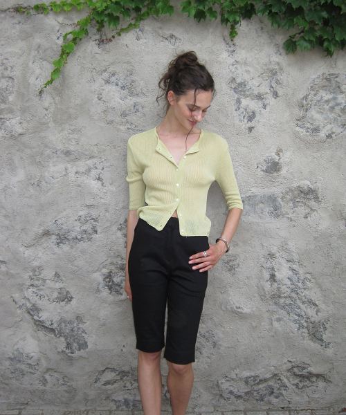 Lume linen cardigan - Mint