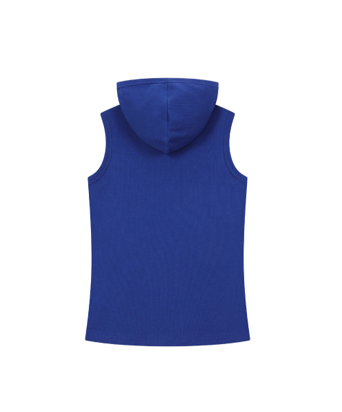 MOSQUITO HOODIE SLEEVELESS BLUE