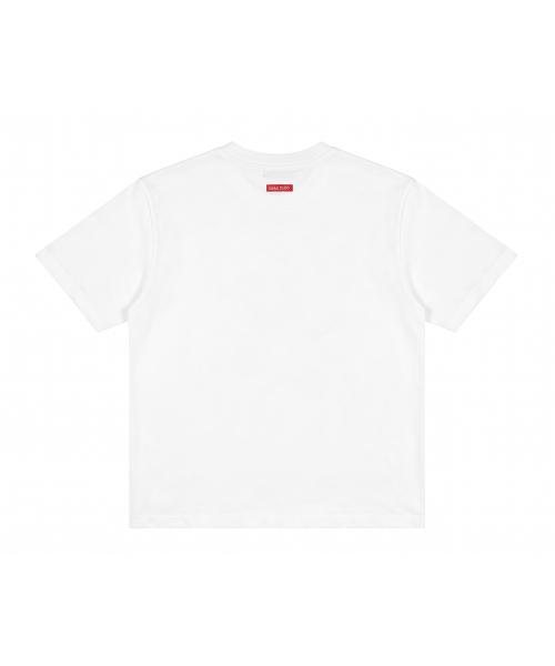 [마크모크X나무13] Ruka 루카 반팔 티셔츠_White