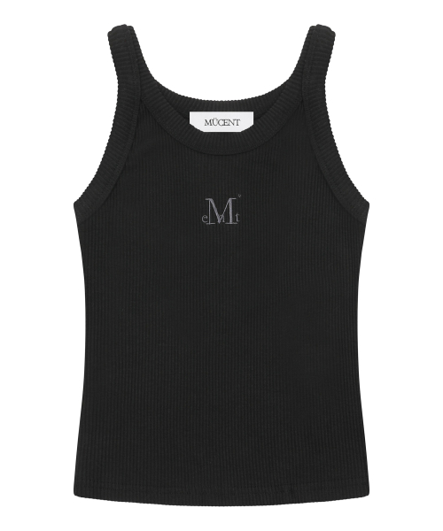 루카 백 크로스 레더 패치 슬리브리스 나시 (2컬러)