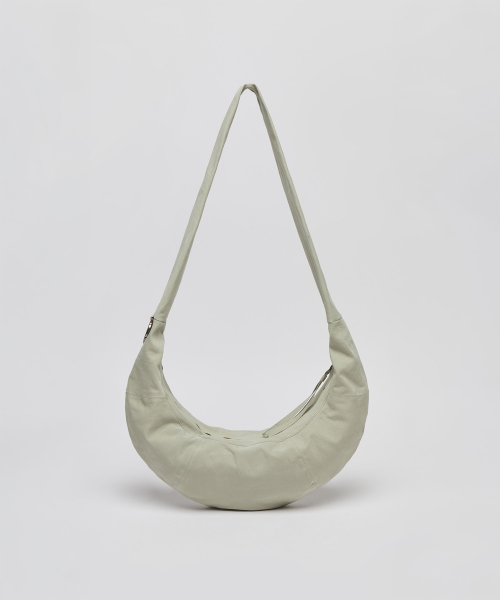 Small fling hobo fabric bag(Khaki beige)_OVBRX26351BEE