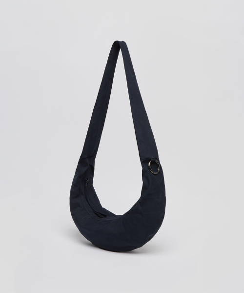 Small fling hobo fabric bag(Navy)_OVBRX26351NAY