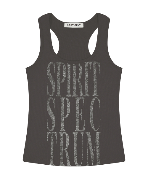 L25 SPECTRUM SLEEVELESS(CHARCOAL)