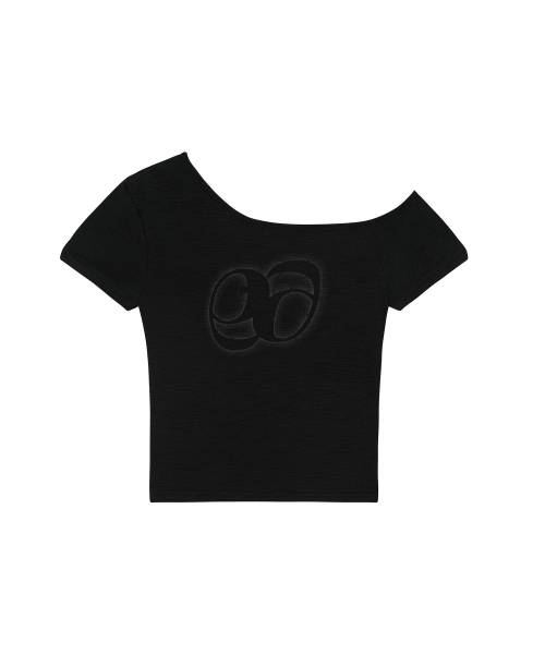 KIKI SLIM TEE / BLACK