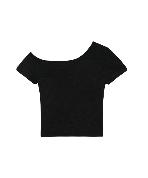 KIKI SLIM TEE / BLACK