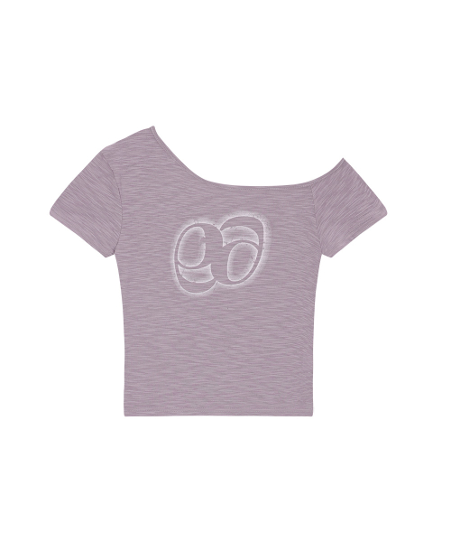 KIKI SLIM TEE / DUSTY PURPLE