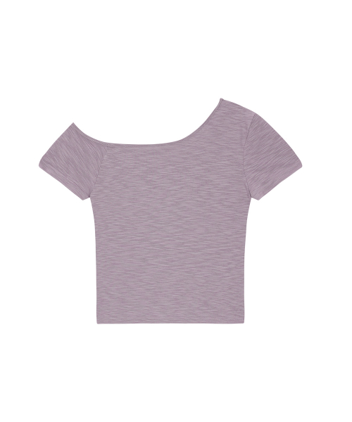KIKI SLIM TEE / DUSTY PURPLE