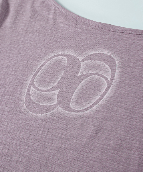 KIKI SLIM TEE / DUSTY PURPLE