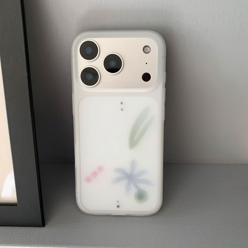 Translucent Phone Case With Fragments