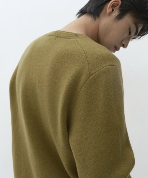 [빅토리아 울] 라운드 넥 크롭 가디건 (4 colors)