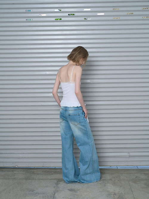 RAMEE CITY FRILL SLEEVELESS (3COLOR)