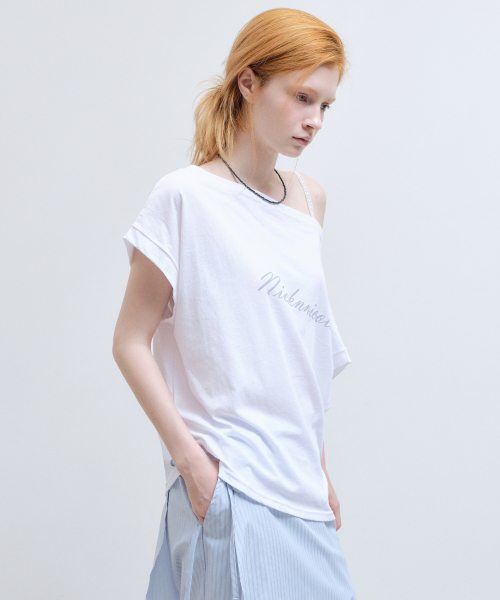 LETTERING OFF SHOULDER TOP_IVORY