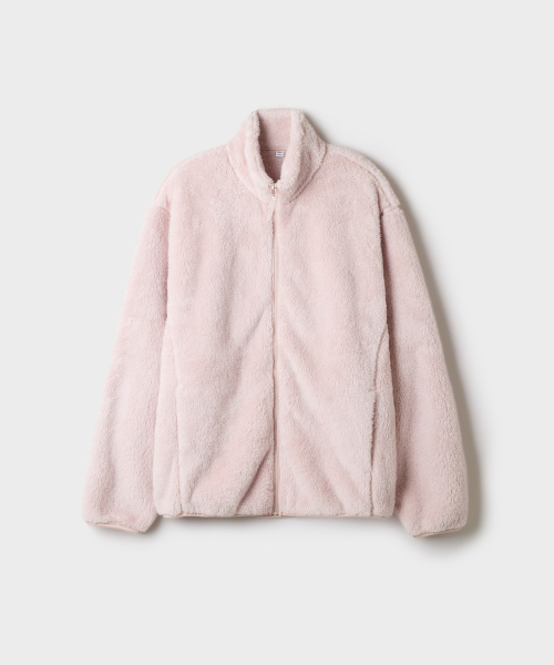 [RECYCLE] Baby PURPLE Fur Fleece Zip Up_SPFZG4TC01