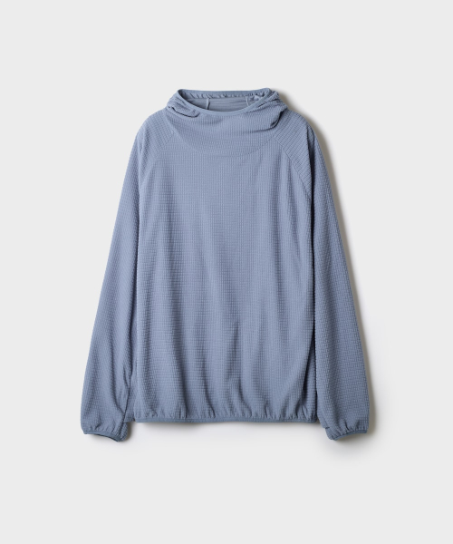 Waffle Hood Balaclava Long-Sleeve Tee_SPFWG4TC10