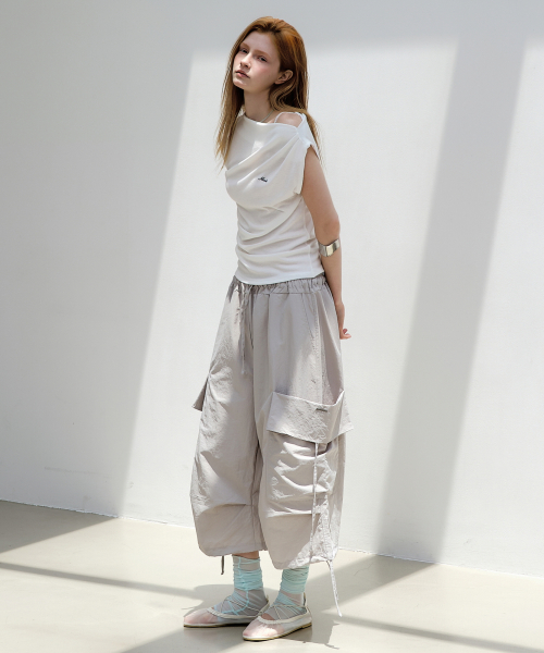 BERMUDA UTILITY CARGO PANTS_GRAY