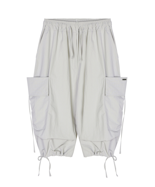 BERMUDA UTILITY CARGO PANTS_GRAY
