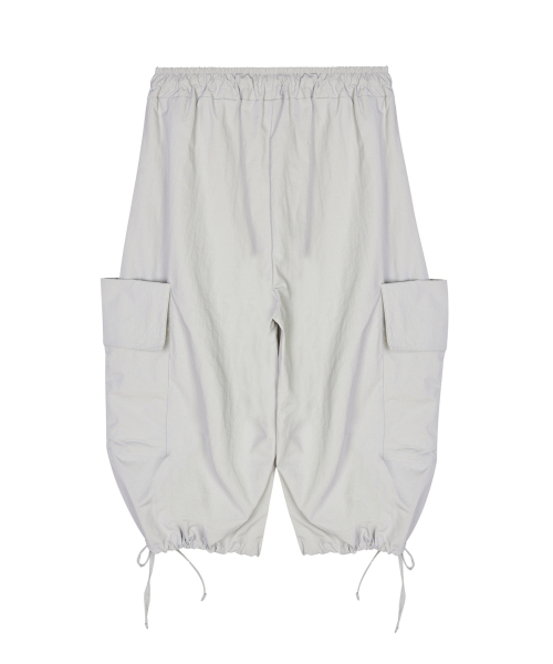 BERMUDA UTILITY CARGO PANTS_GRAY