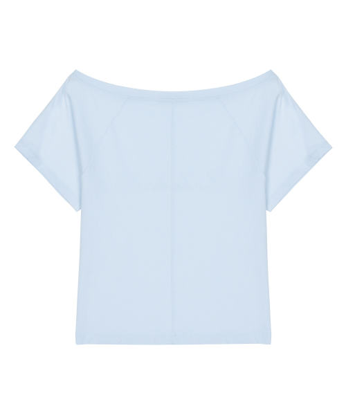 RAGLAN LETTERING TOP_SKY BLUE