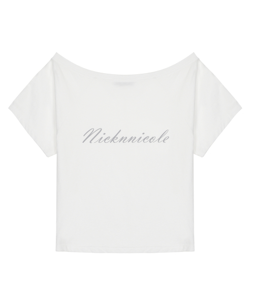 RAGLAN LETTERING TOP_IVORY