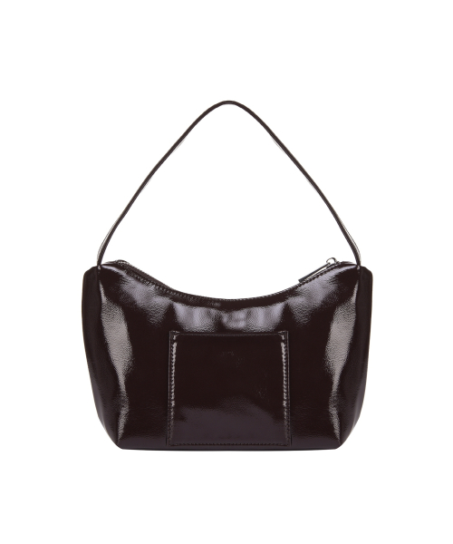 NICOLE MINI HOBO BAG_BROWN