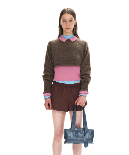 SHELL DUFFEL MINI [AGED BLUE]