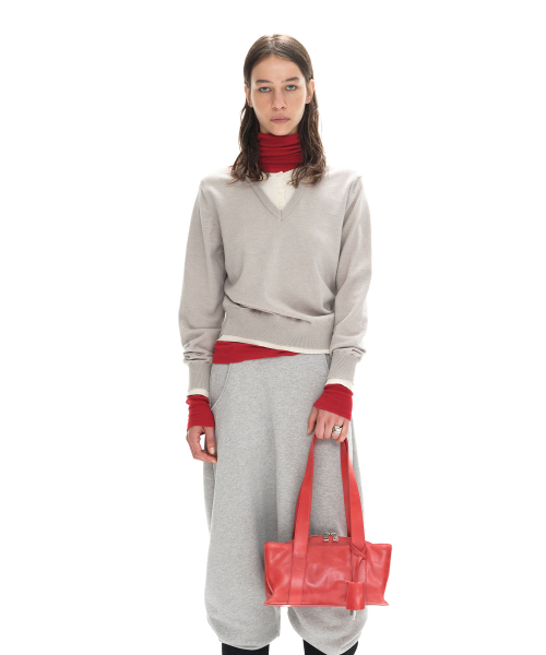 SHELL DUFFEL MINI [AGED RED]