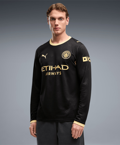 MCFC Away Jersey Replica LS