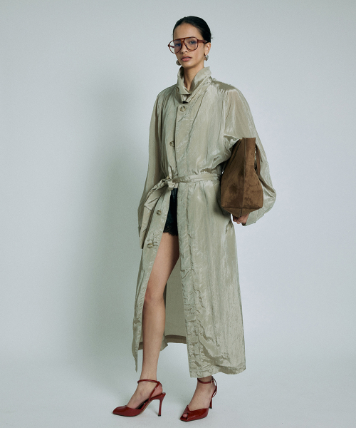 Tinkle Trench Coat (2COLOR)