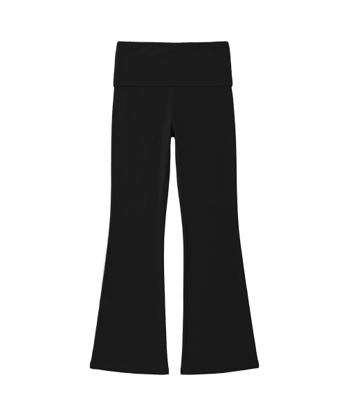Slim Crystal Glam Pants_Black