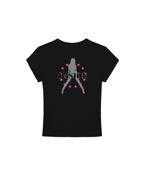 Super Diva Short Sleeve Tee_Black