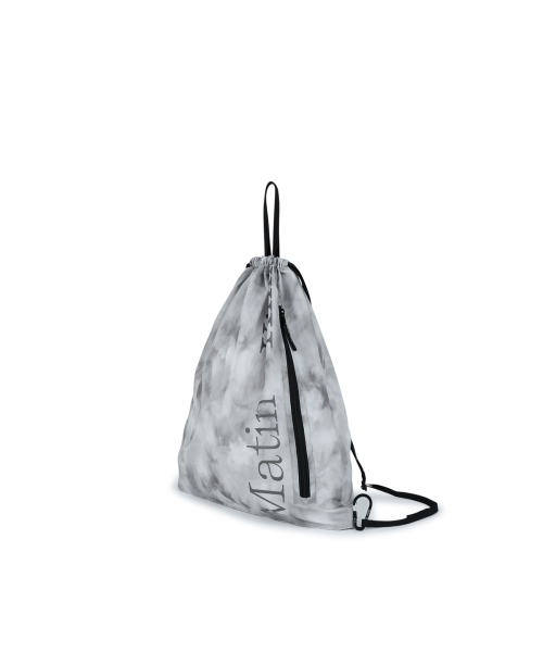 MATIN PACE STRING BAG IN LIGHT GREY